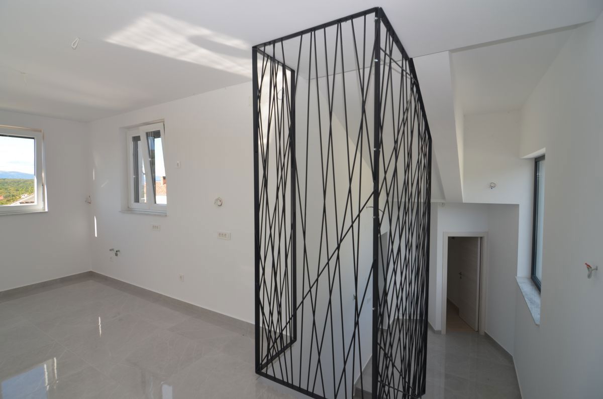 Lussuosa nuova villa con piscina e vista mare – Krk