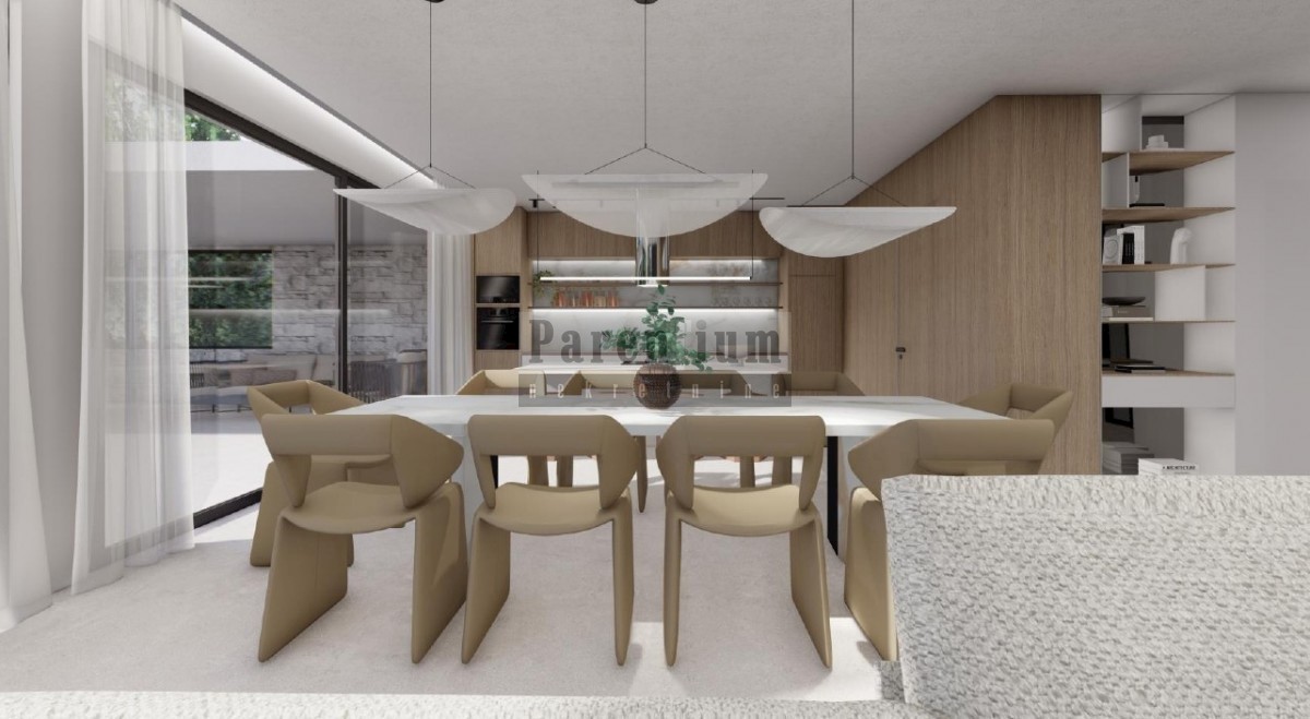 Una bellissima villa con vista panoramica sul mare