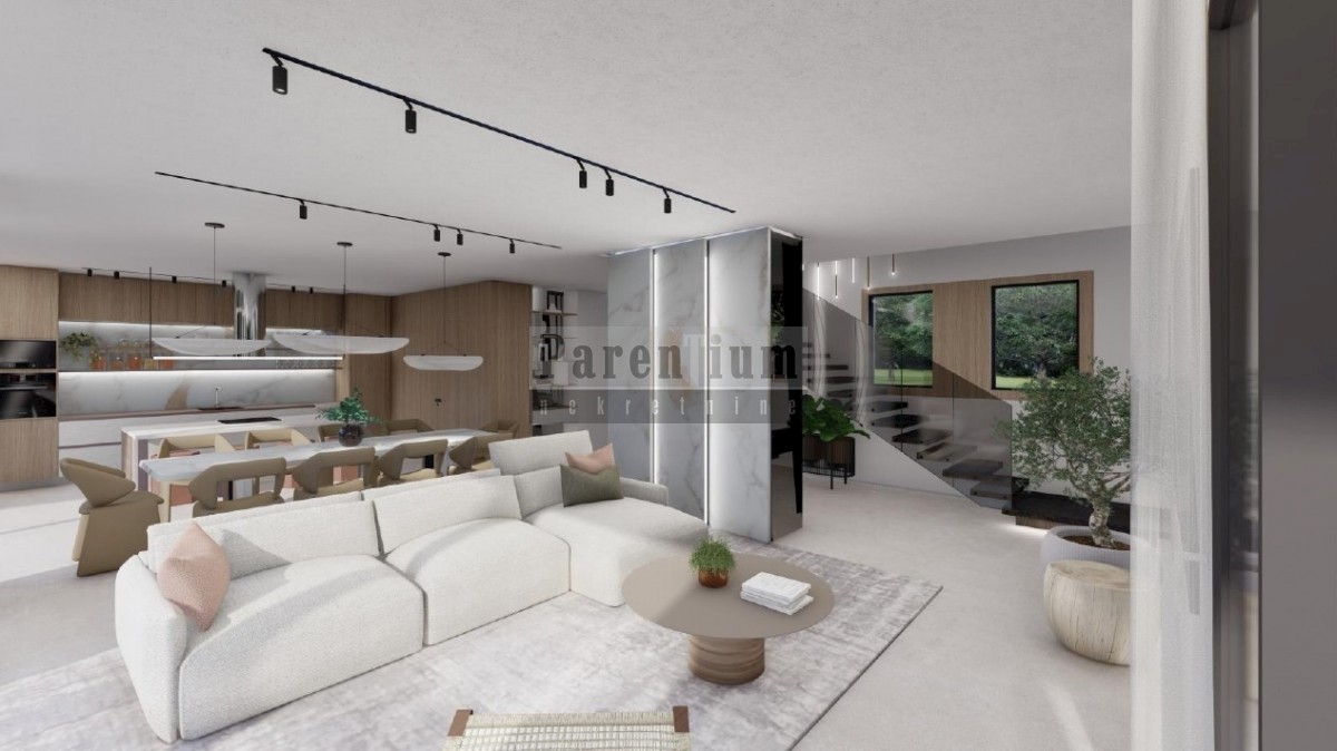 Una bellissima villa con vista panoramica sul mare