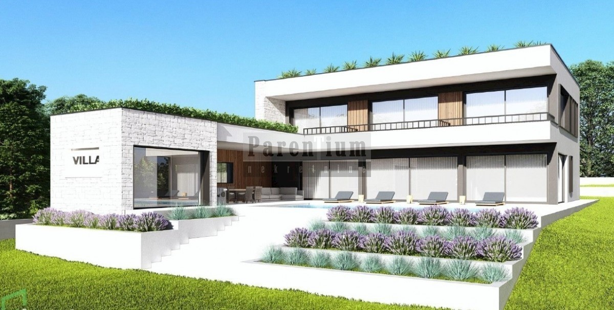 Una bellissima villa con vista panoramica sul mare