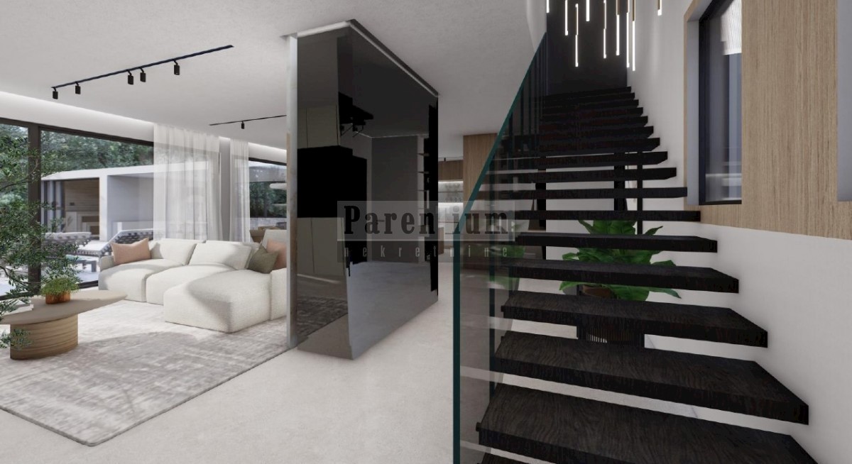 Una bellissima villa con vista panoramica sul mare