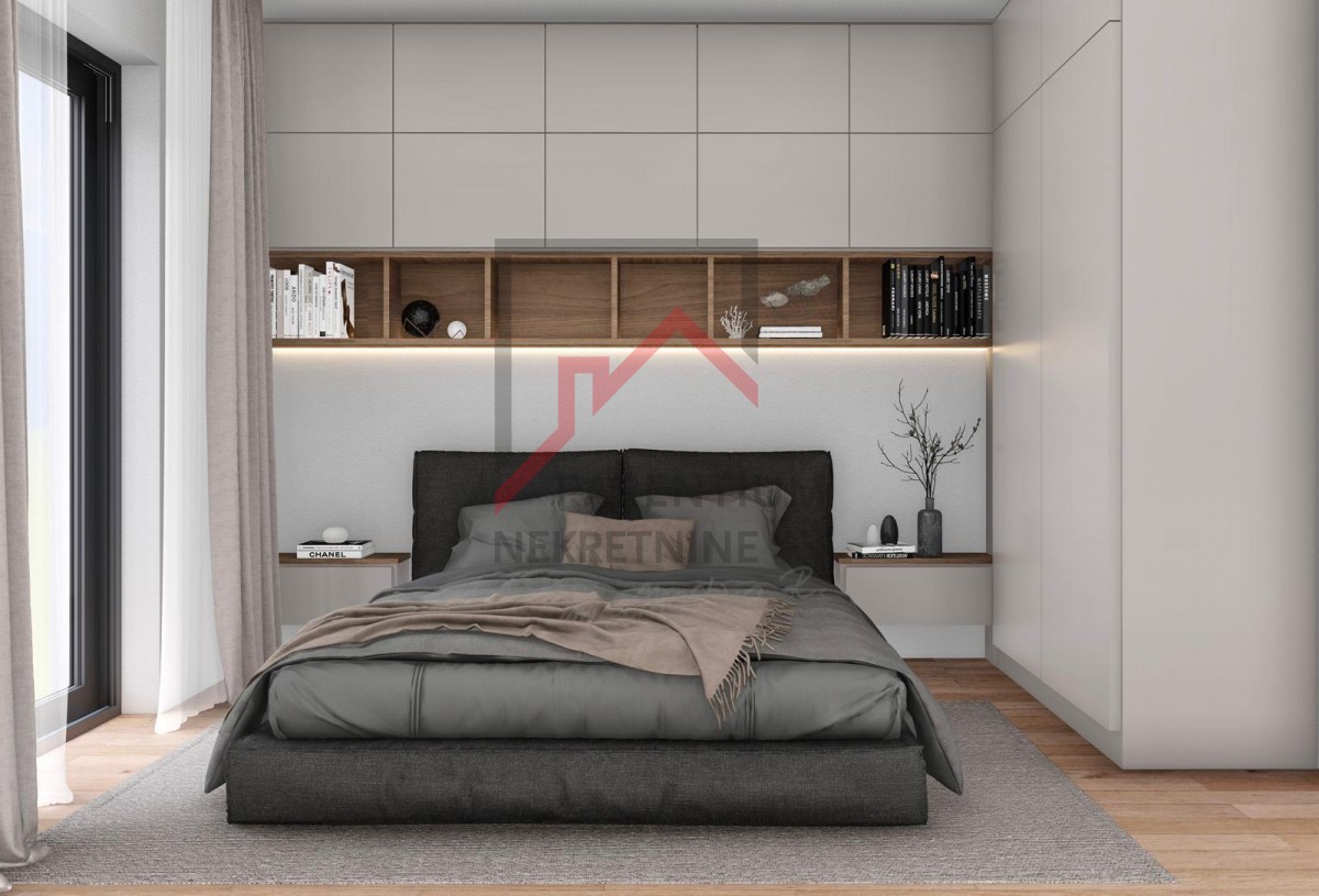 Istria, zona Parenzo - Appartamento in un nuovo edificio al primo piano con due terrazze