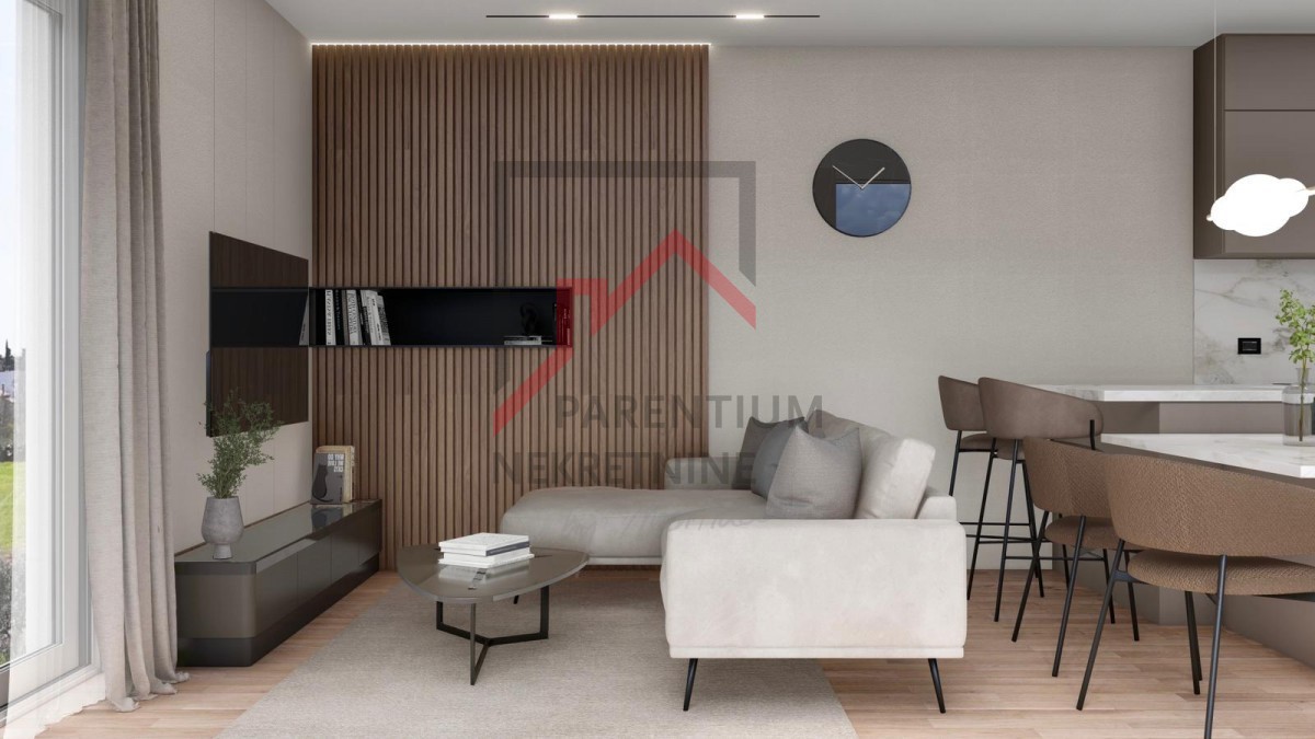 Istria, zona Parenzo - Appartamento in un nuovo edificio al primo piano con due terrazze