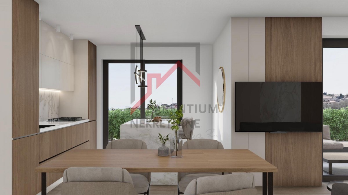 Istria, zona Parenzo - Appartamento al secondo piano - nuovo edificio con ascensore e due logge