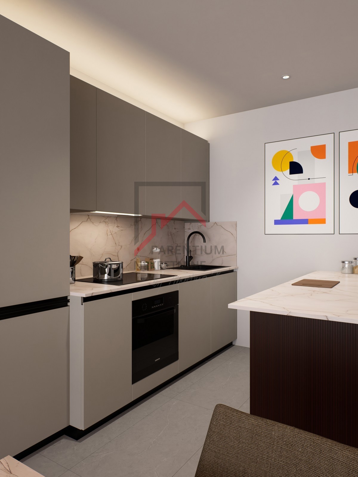 Istria, Cittanova – Appartamento premium al piano terra con giardino, terrazza e vista mare