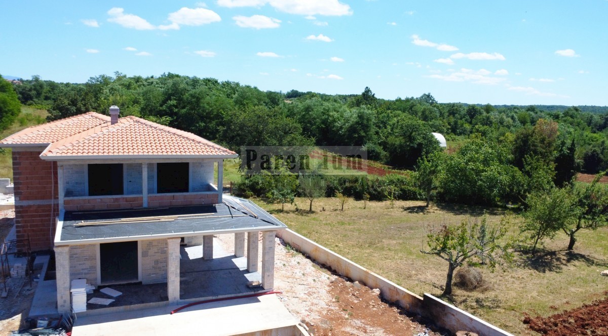 Poreč, dintorni, Bellissima villa rustica con piscina e vista aperta!