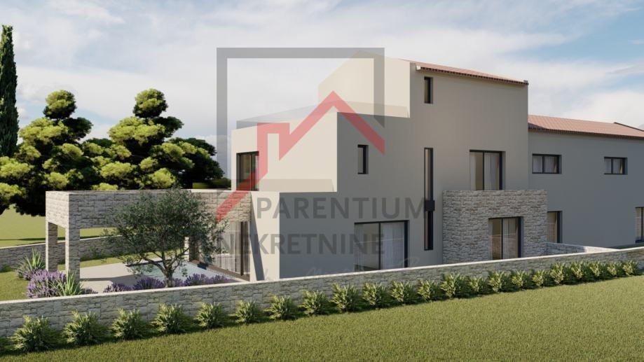 Terreno edificabile con permesso di costruire valido per una casa bifamiliare