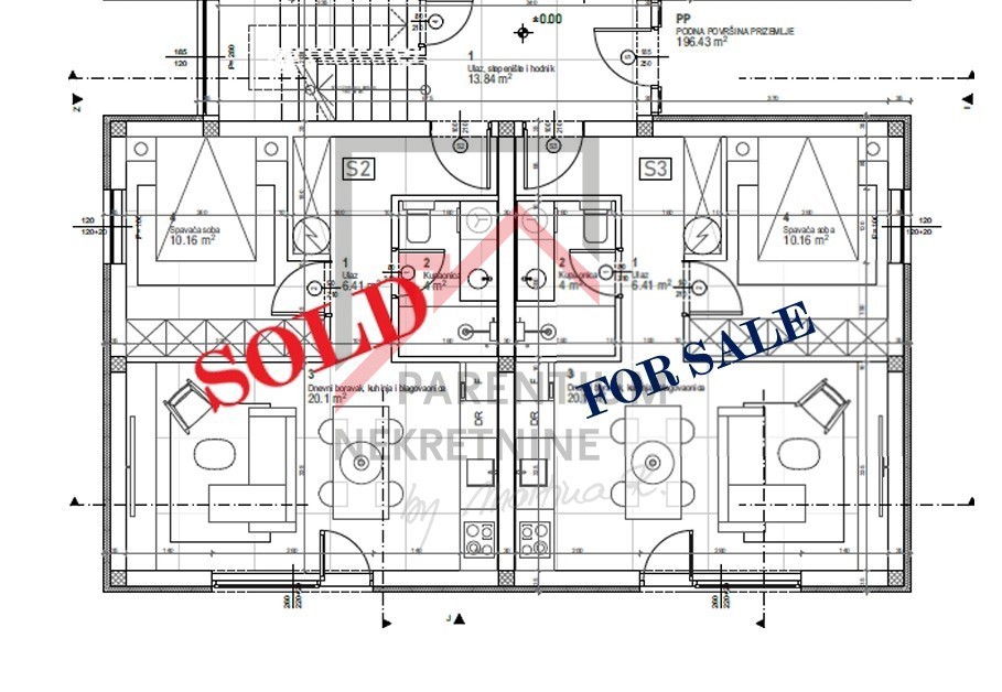Istria, zona Parenzo – Appartamento in un edificio di nuova costruzione, 1° piano, esposizione a sud, 1 camera da letto, vicino al mare