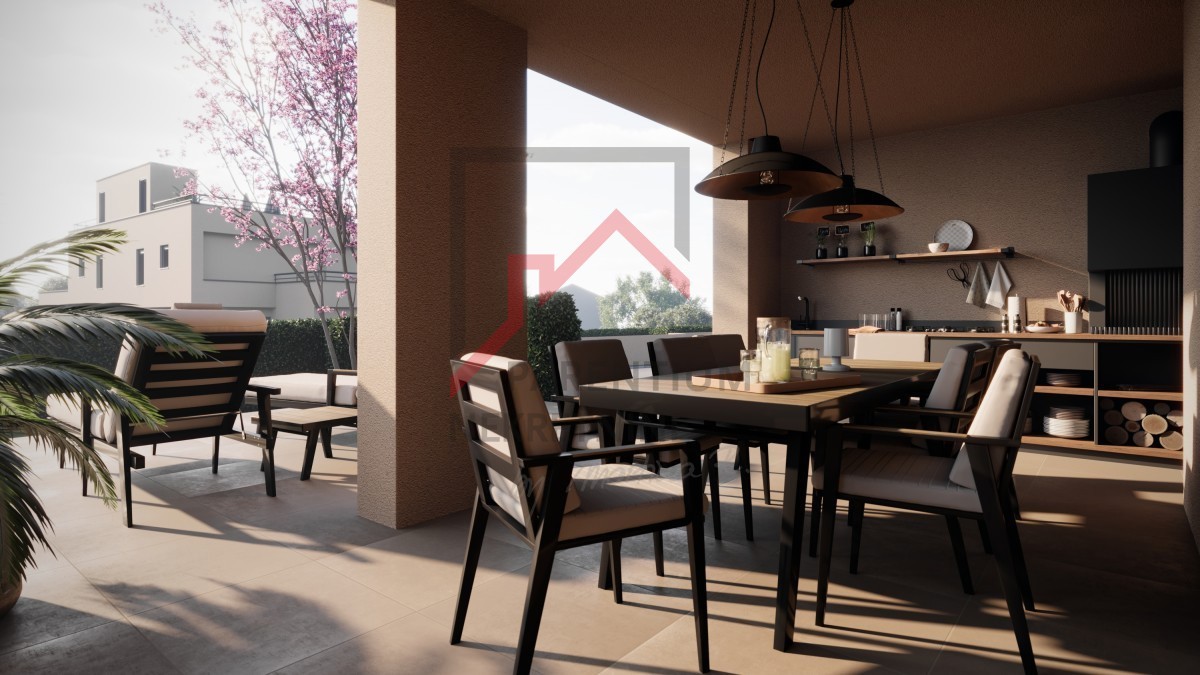 Poreč, Dintorni, Bella Moderna Villa con Piscina!