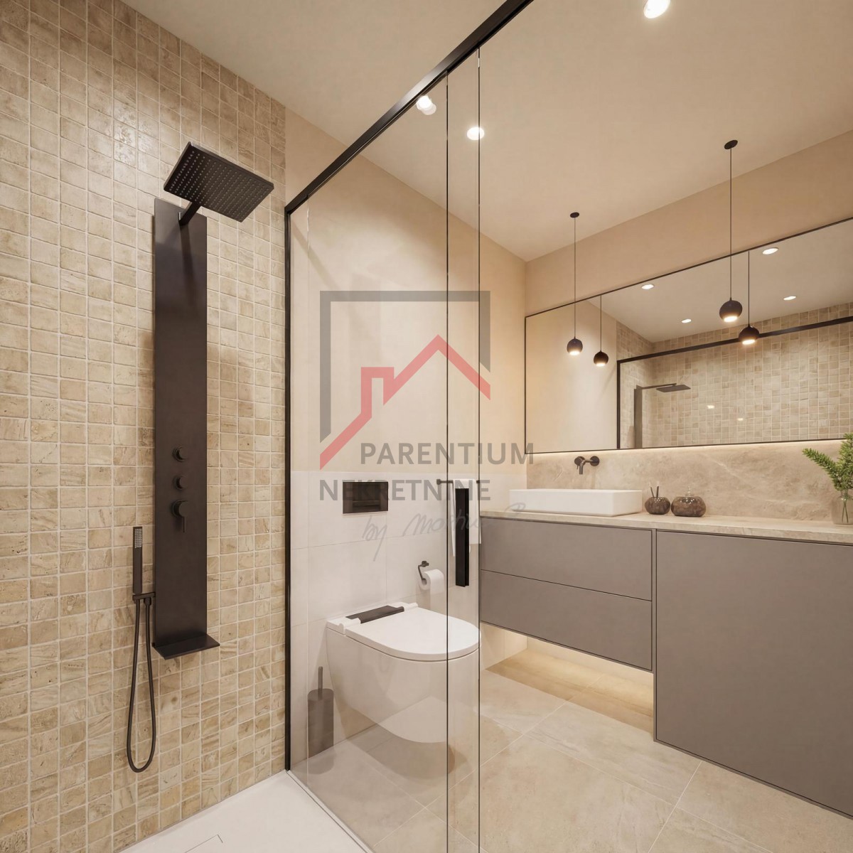 Istria, Parenzo - Appartamento al primo piano, edificio nuovo, vista mare, 1 camera da letto