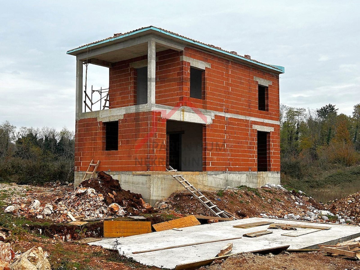 Istria, zona Parenzo - Casa moderna indipendente con piscina e vista