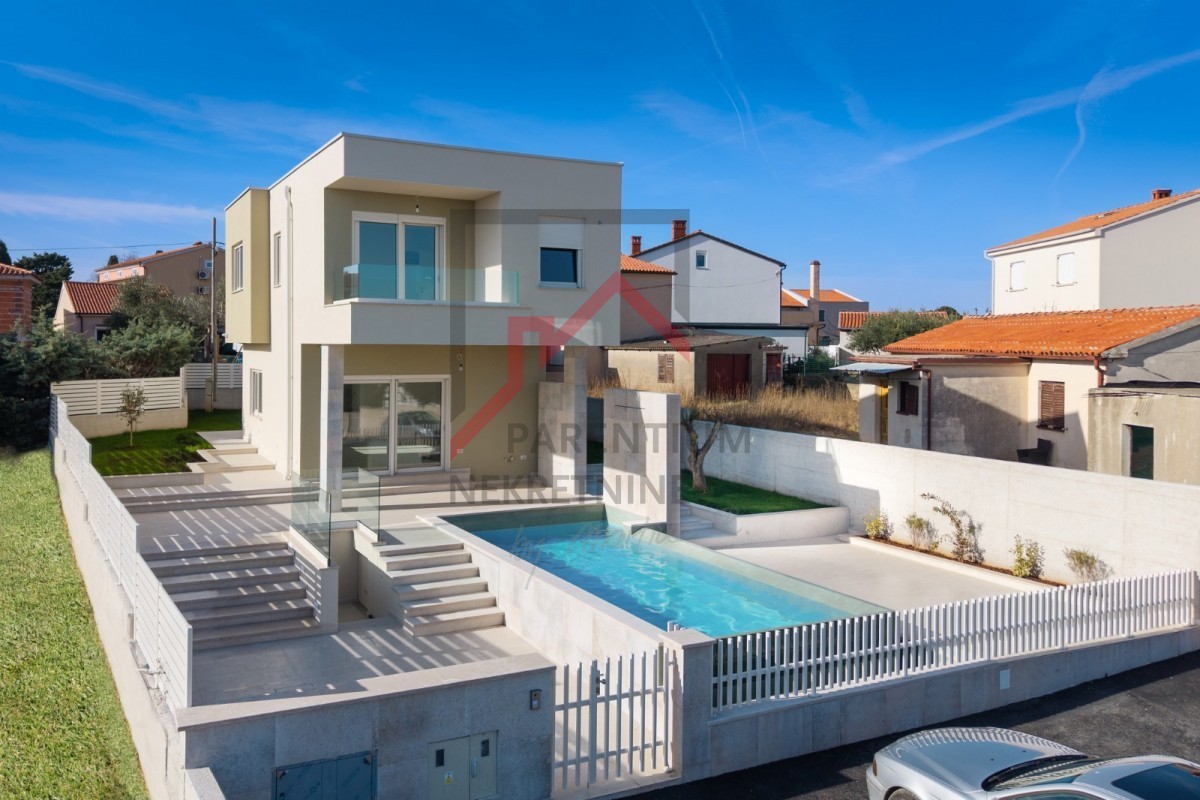 Istria, zona di Pola - Villa con piscina e vista mare aperta - nuova costruzione