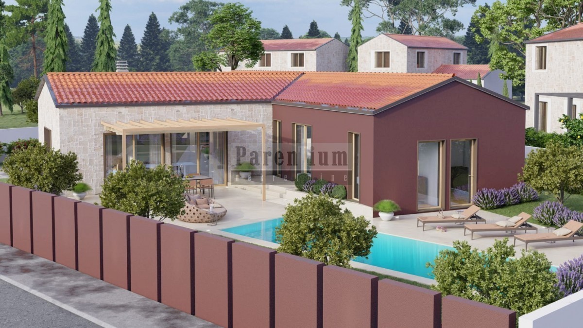 Bella casa moderna nell'Istria centrale
