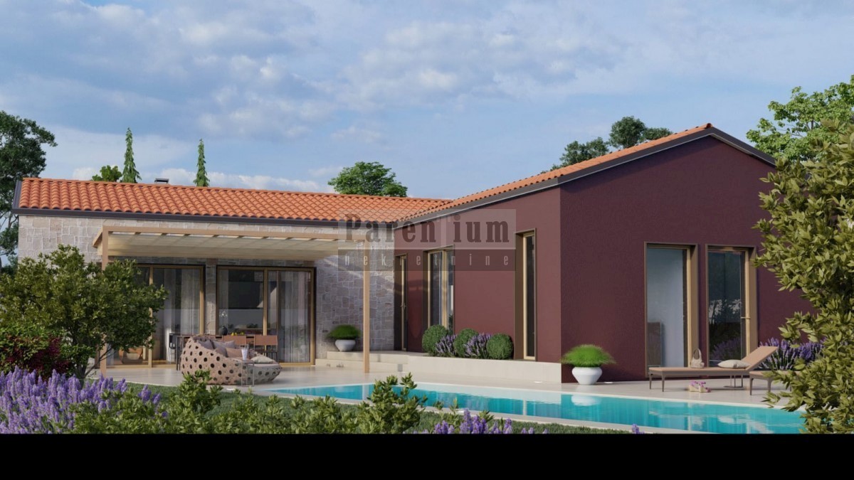 Bella casa moderna nell'Istria centrale