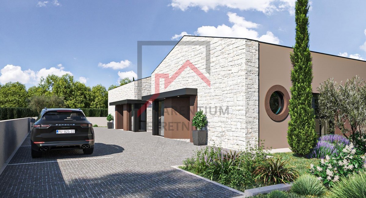 Istria, Parenzo - Moderna casa bifamiliare con piscina e giardino privato