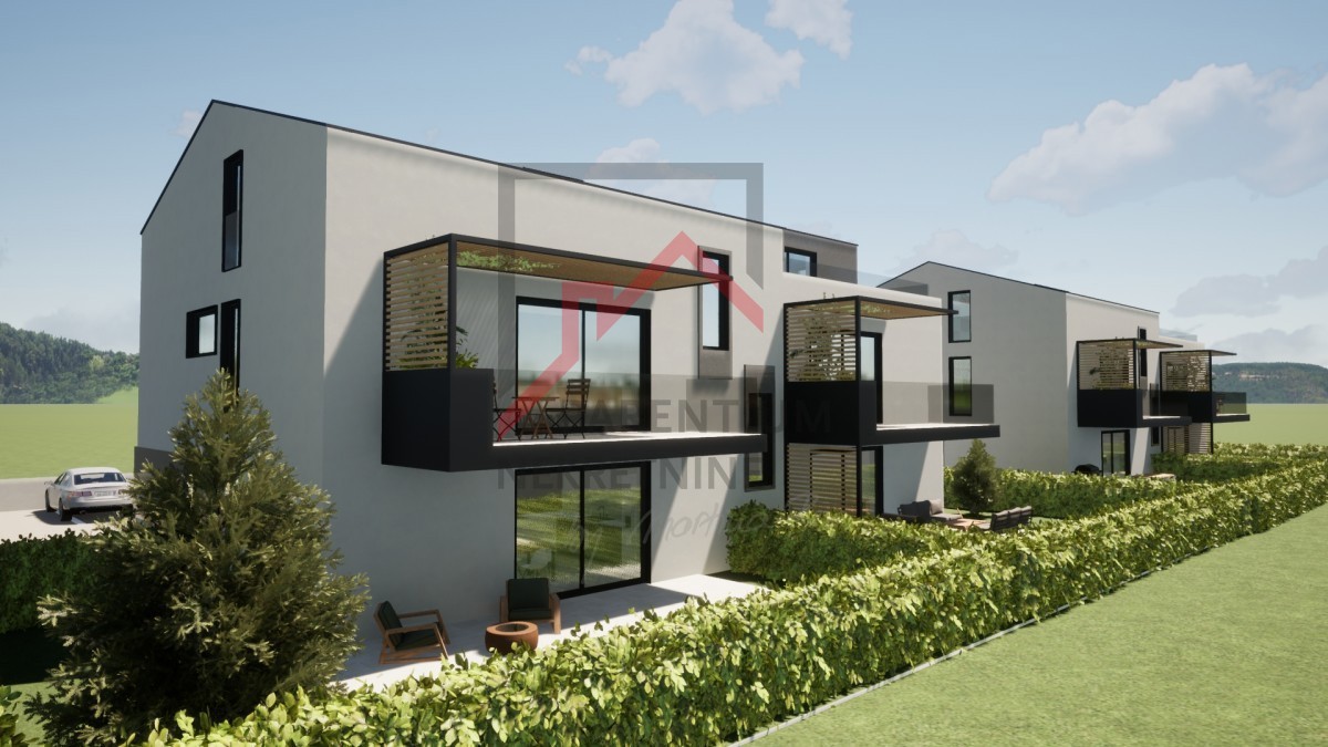 Istria, Parenzo – Nuovo appartamento al piano terra con giardino, a 2,5 km dal mare