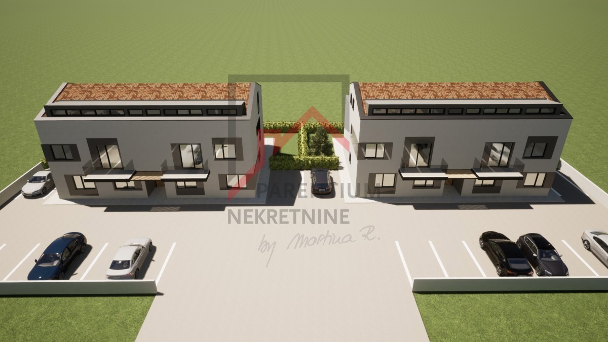 Istria, Parenzo – Nuovo appartamento al piano terra con giardino, a 2,5 km dal mare