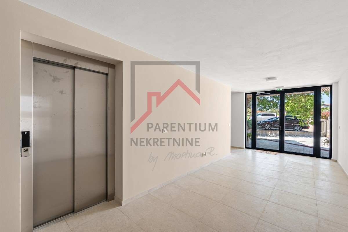 Istria, Cittanova - Istria, Cittanova - Moderno edificio di nuova costruzione con giardino, terrazza e vista mare
