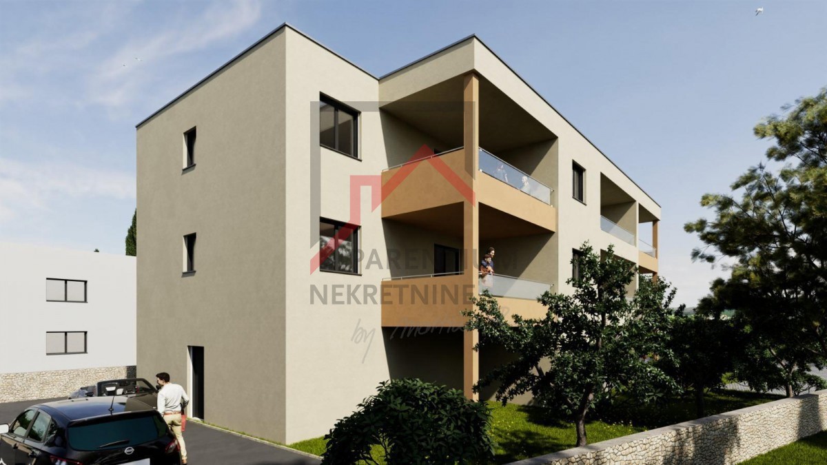 Istria, zona Parenzo - Appartamento in un edificio di nuova costruzione, 74 m², 1° piano, a 1 km dal mare