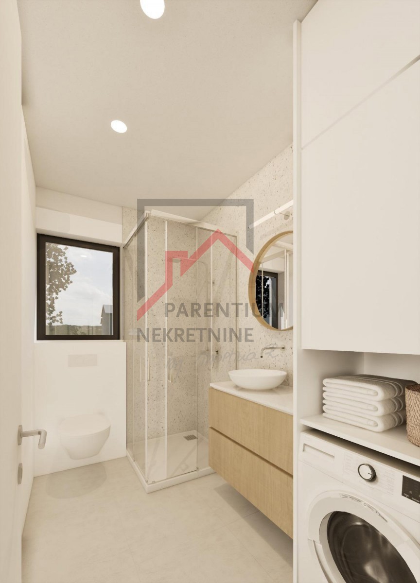 Istria, zona Parenzo - Appartamento in un edificio di nuova costruzione, 74 m², 1° piano, a 1 km dal mare