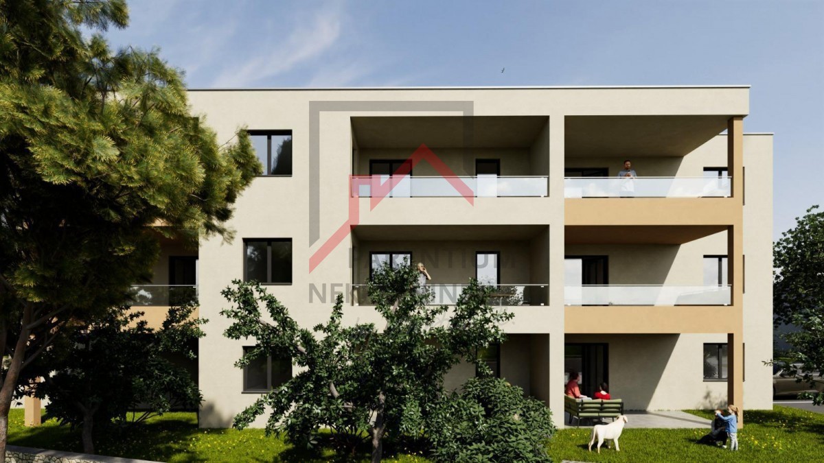 Istria, zona Parenzo - Appartamento in un edificio di nuova costruzione, 74 m², 1° piano, a 1 km dal mare
