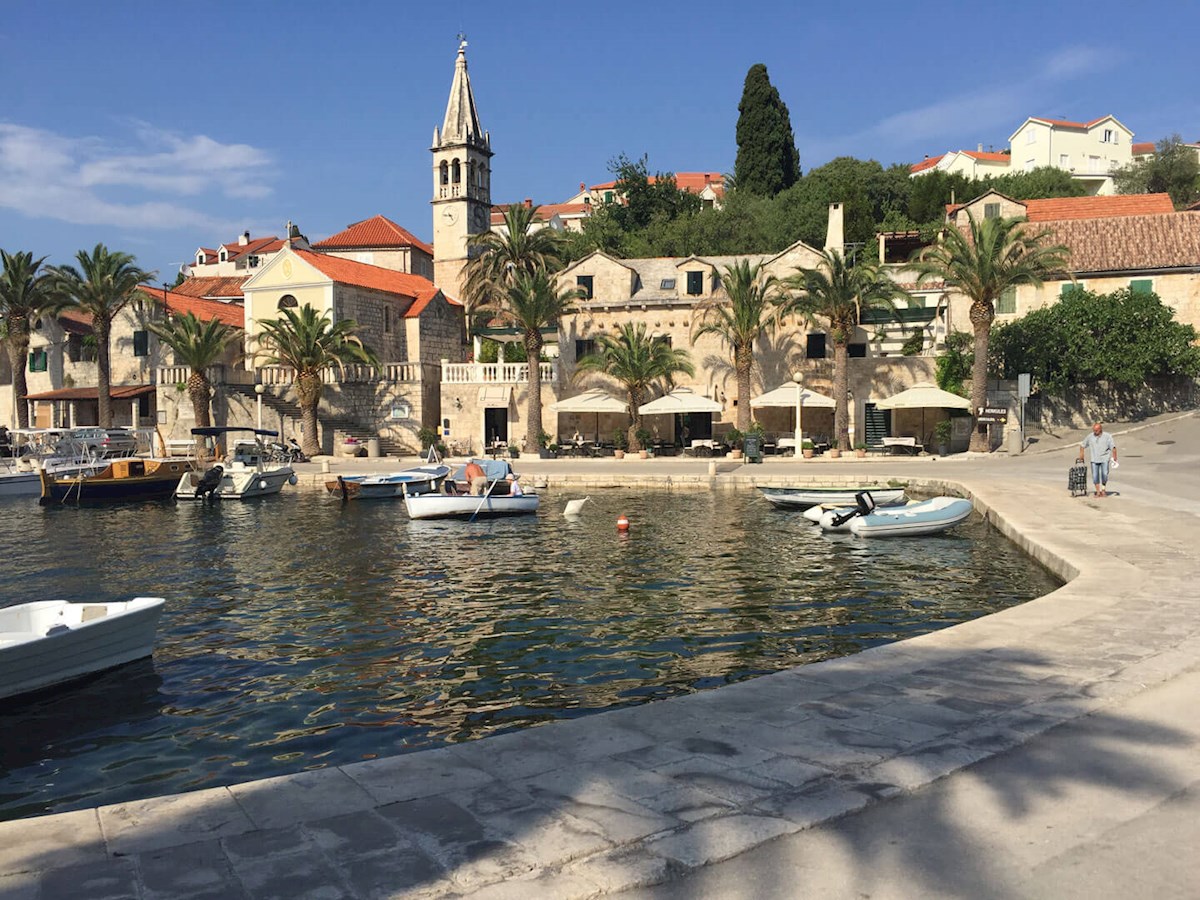 Brač, Splitska - casa con piscina e vista panoramica