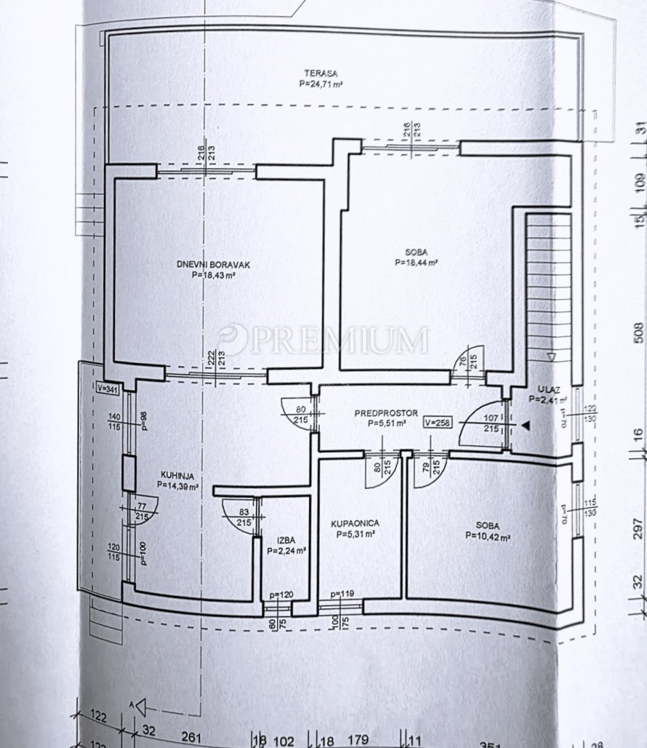 Punat, casa con piscina, vicino al mare!