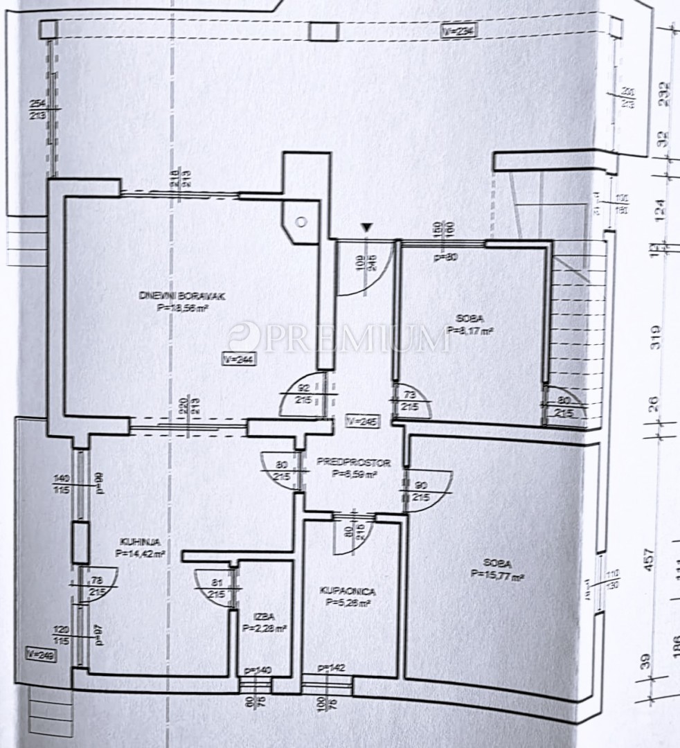 Punat, casa con piscina, vicino al mare!