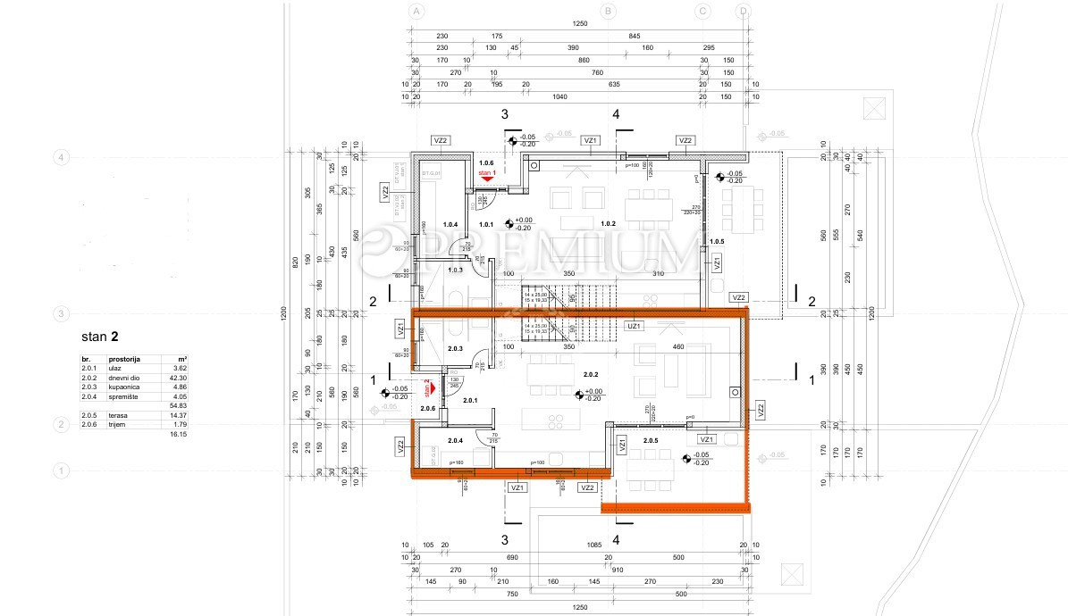 Nuova Casa Bifamiliare a Malinska, 160 m dal Mare!