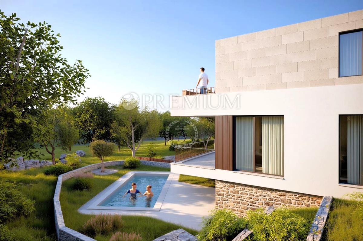 Vrbnik e dintorni – nuova costruzione con piscina!