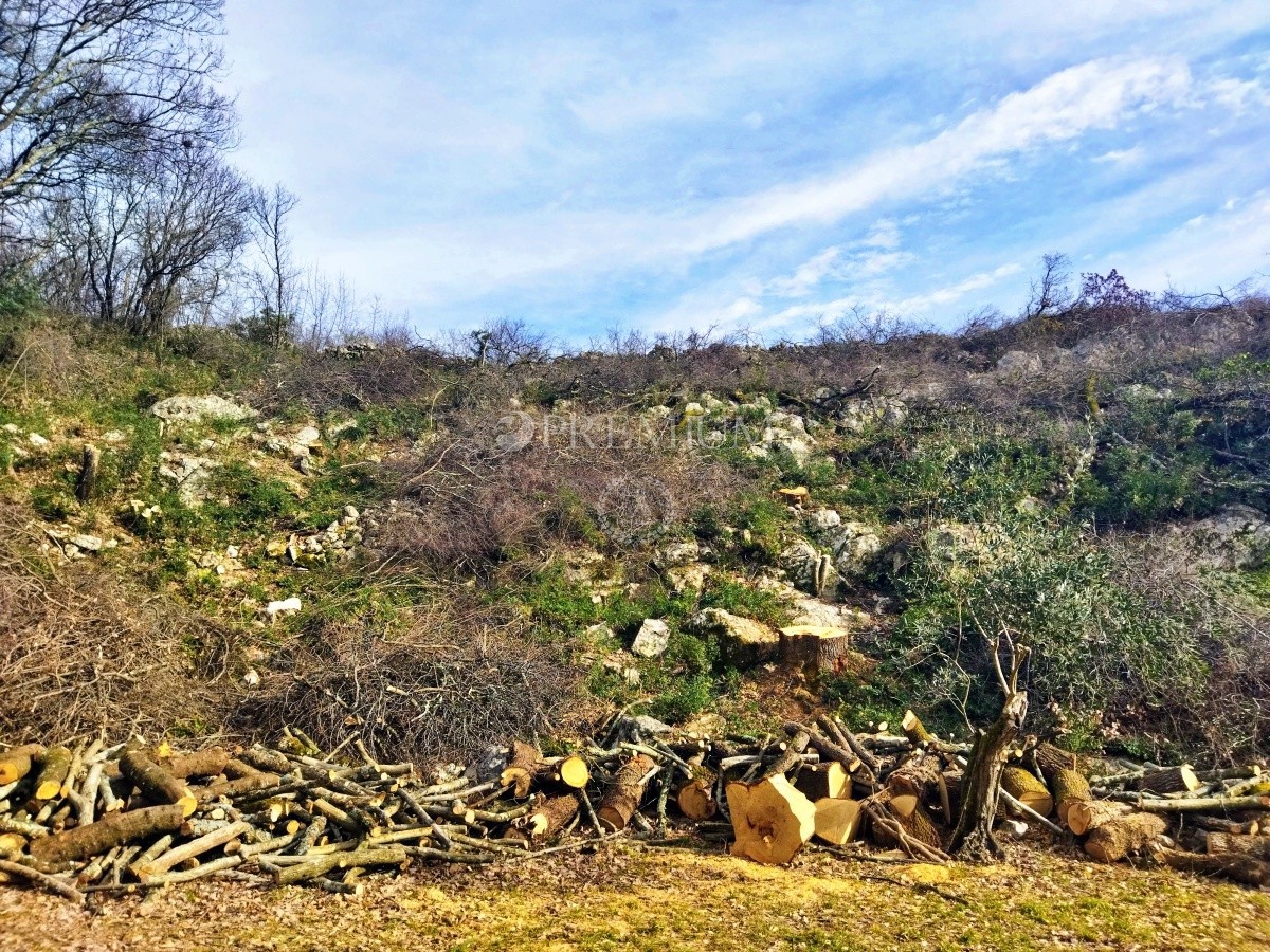 Čižići, terreno edificabile, a 500 m dal mare!