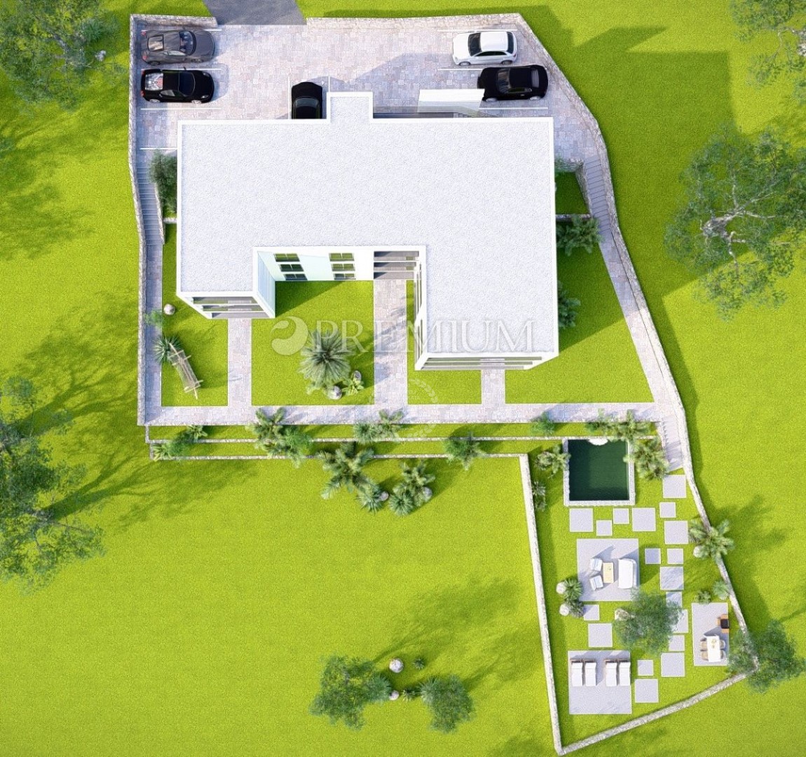 Omišalj, appartamento nuovo, a 100 m dal mare!