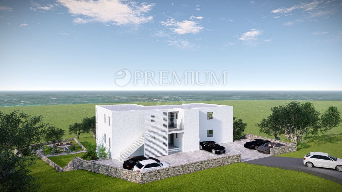 Omišalj, appartamento nuovo, a 100 m dal mare!