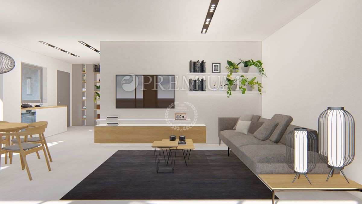 Omišalj, appartamento nuovo, a 100 m dal mare!