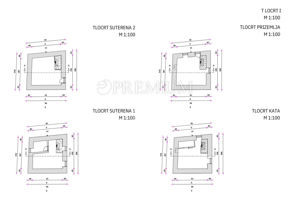 Vrbnik, casa in pietra ristrutturata nel centro storico