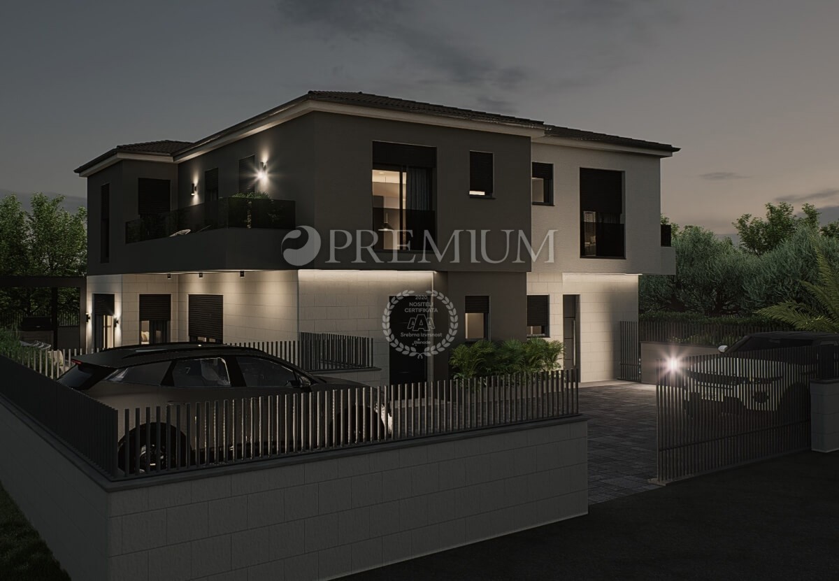 Malinska, dintorni, terreno edificabile con progetto