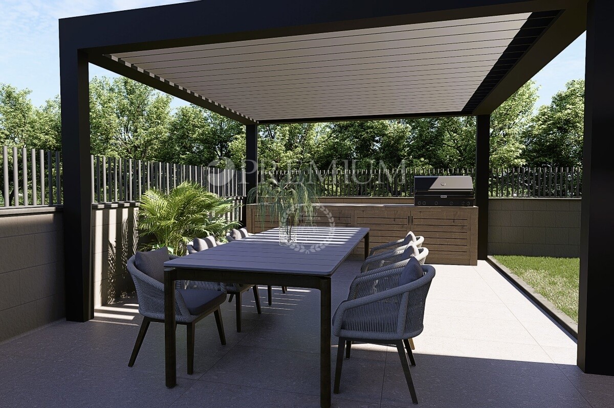 Malinska, dintorni, terreno edificabile con progetto