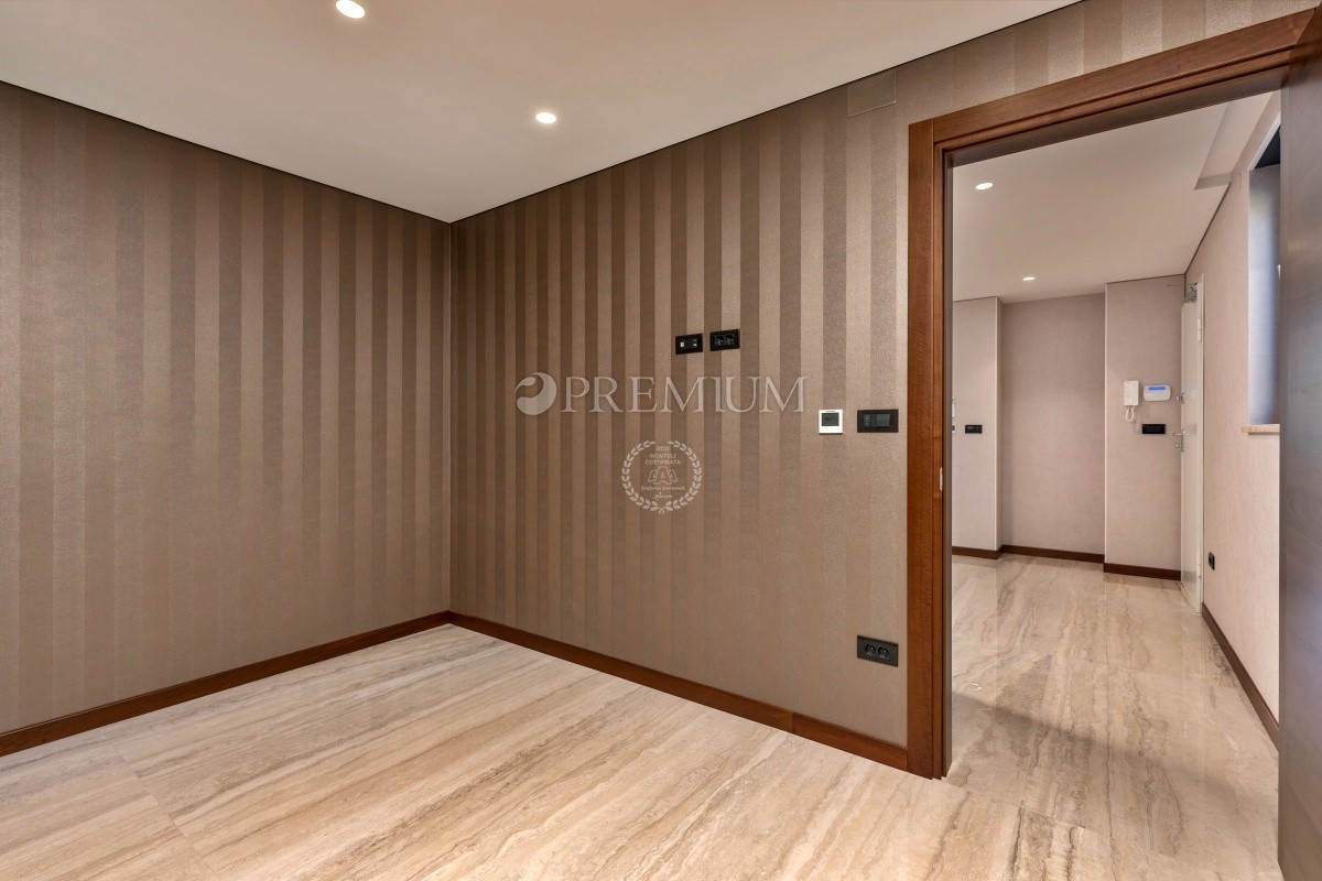 Malinska, vendita, appartamento al piano terra di una nuova costruzione, con giardino e piscina!