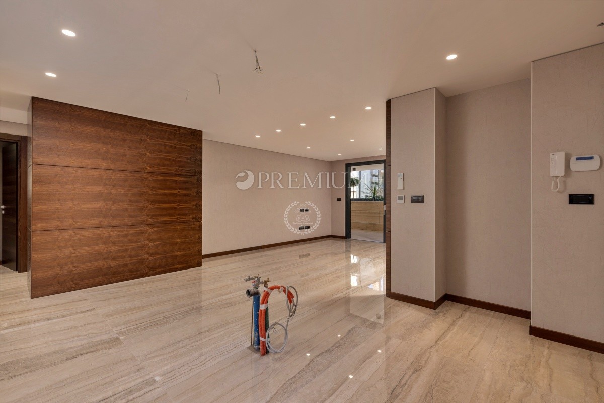 Malinska, vendita, appartamento al piano terra di una nuova costruzione, con giardino e piscina!