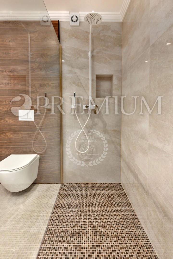 Malinska, vendita, appartamento al piano terra di una nuova costruzione, con giardino e piscina!