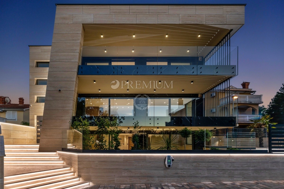 Malinska, vendita, appartamento al piano terra di una nuova costruzione, con giardino e piscina!