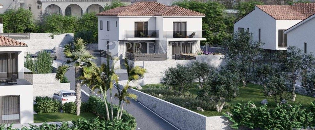 Malinska casa bifamiliare moderna nuova costruzione!