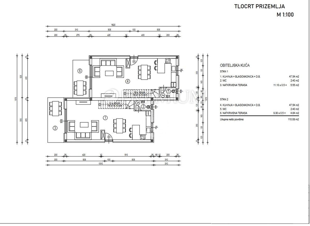 Malinska, terreno edificabile con progettazione concettuale!