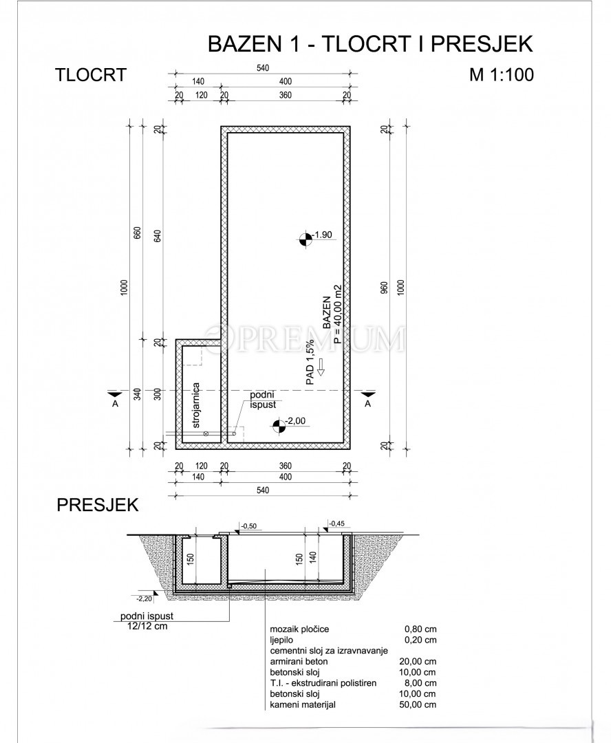 Krk, dintorni, nuova costruzione moderna con vista mare!