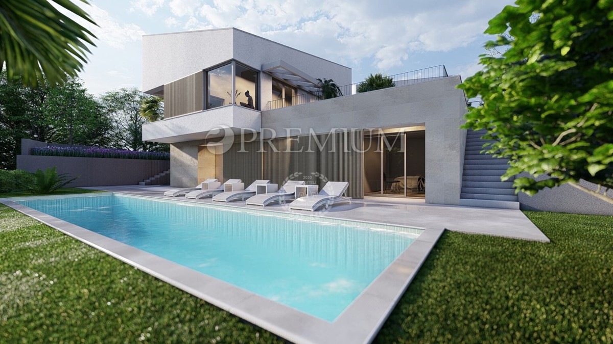 Malinska, casa di lusso con vista mare!