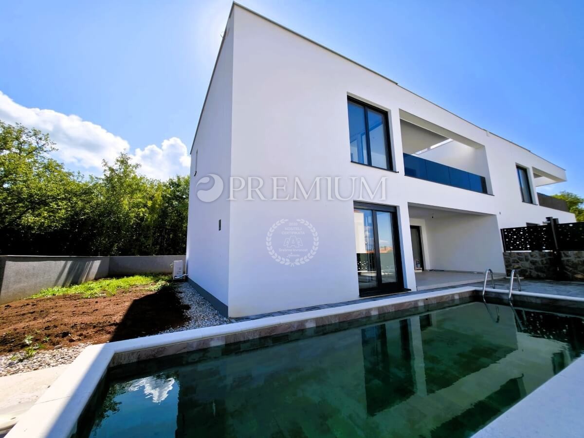 Malinska, nuova casa con piscina e vista mare!