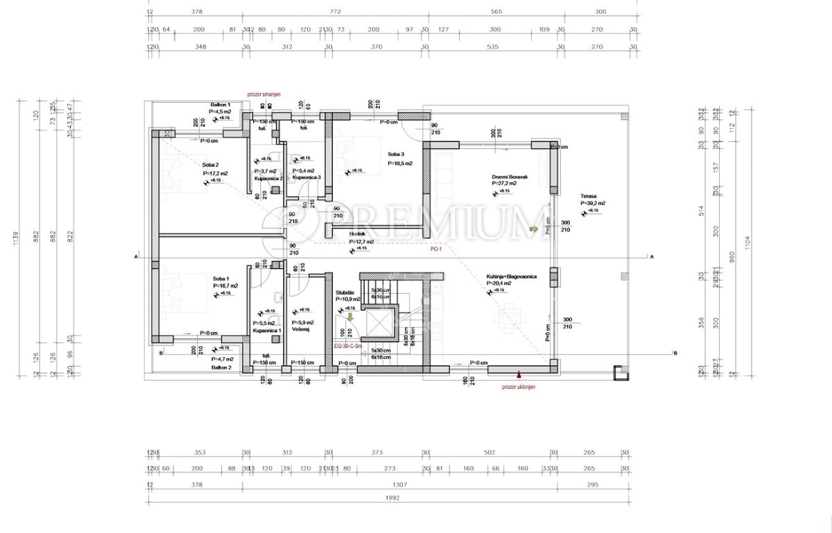 Vrbnik, attico con idromassaggio e vista mare!