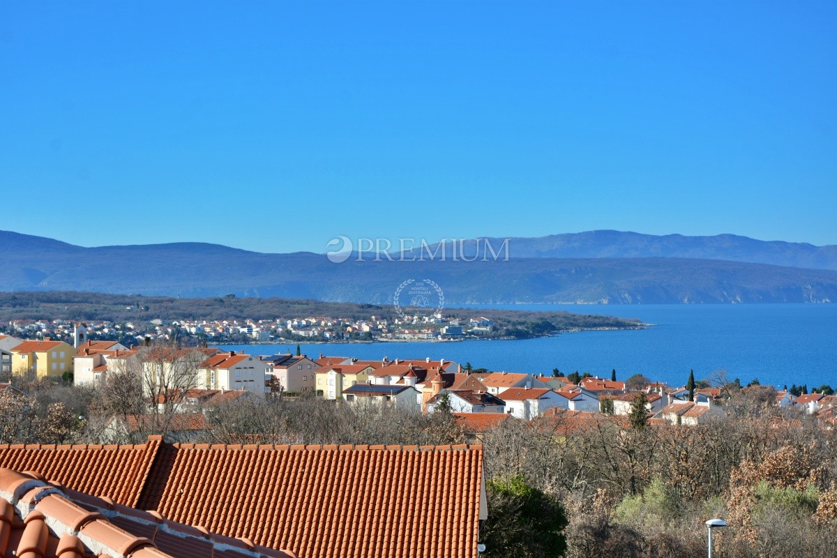 Malinska, confortevole appartamento con vista mare!