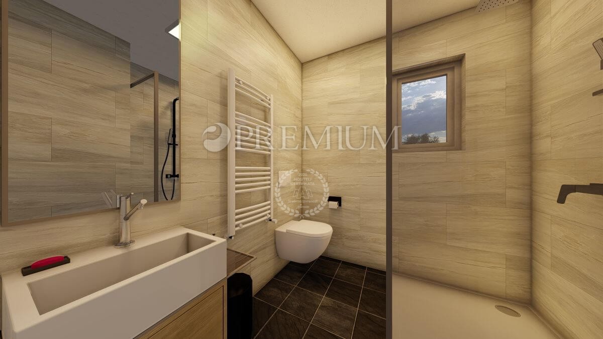 In vendita, Malinska, casa bifamiliare con piscina!