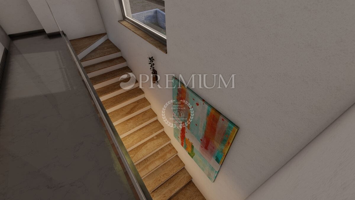 In vendita, Malinska, casa bifamiliare con piscina!